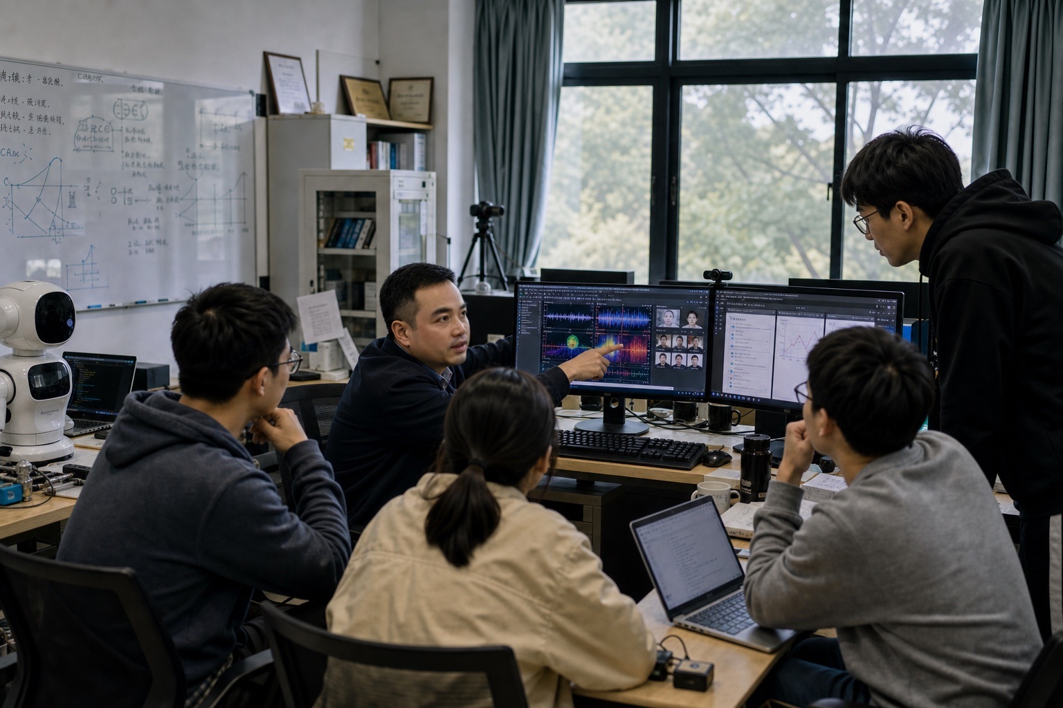 Professor Xiao Sun and MAC-Lab psychological computing research visual